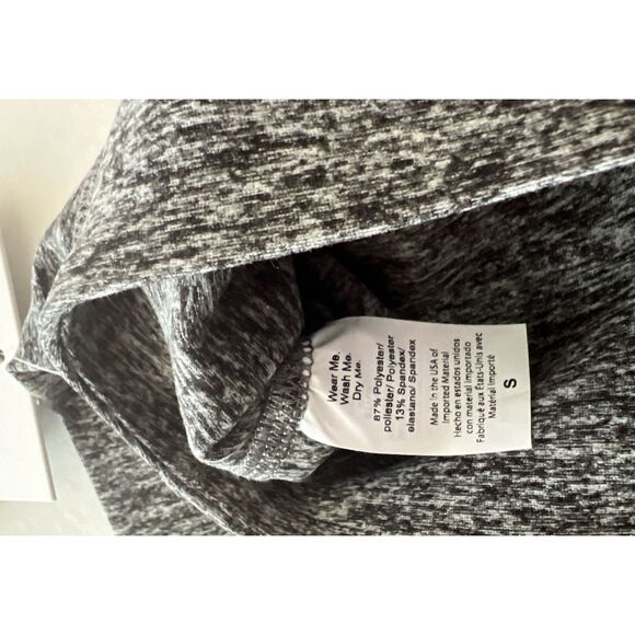 Beyond Yoga SD5054 Women's Sz Small Spacedye Black High Waisted Biker Shorts - Picture 6 of 6